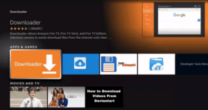 downloader opened